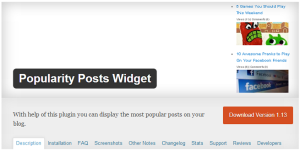 Popularity-Post-Widgets