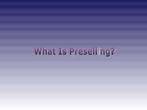 what-is-preselling-1-638